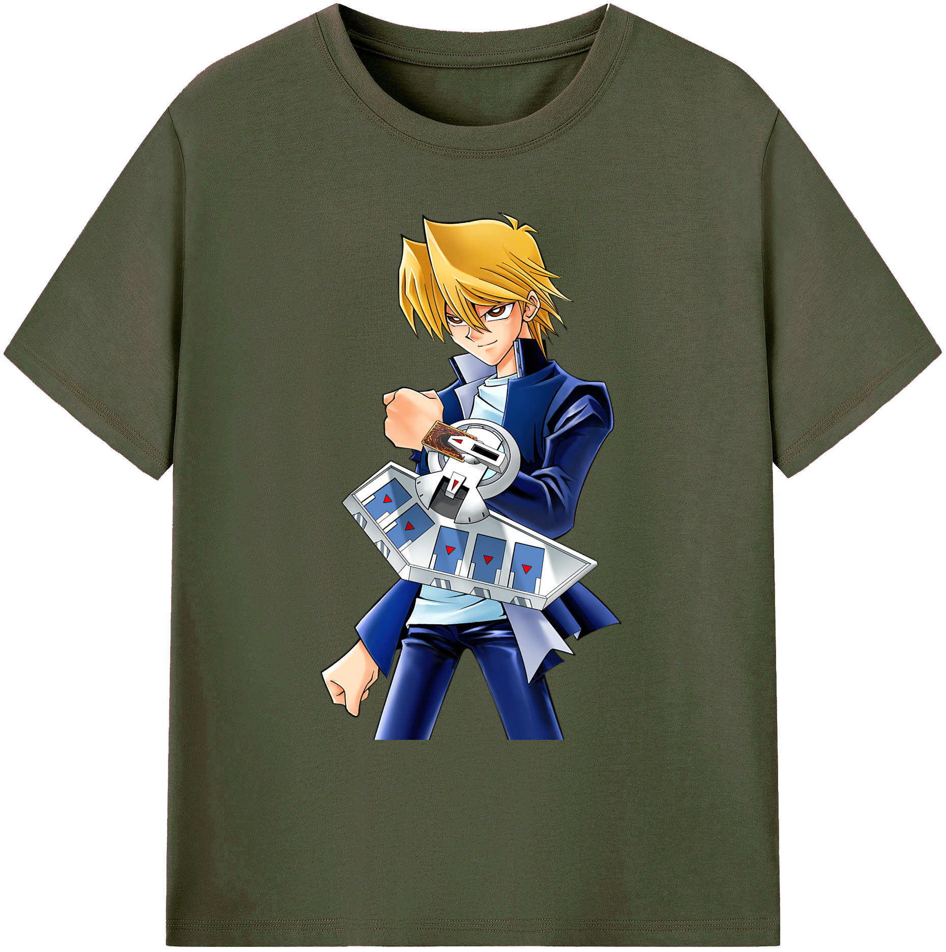 （画像用） 遊☆戯☆王 Yu-Gi-Oh! 綿100％ メンズ半袖Tシャツ｜肌触りやわらか＆通気性